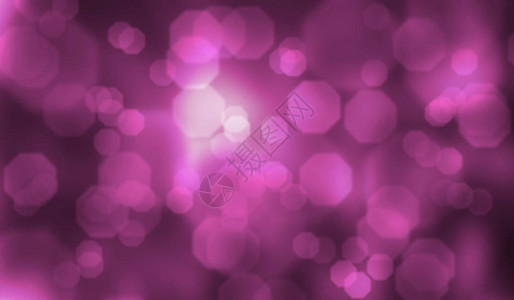 六边型紫色抽象背景模糊的六边插画