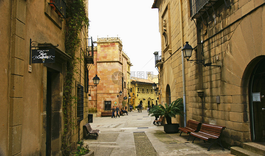 巴塞罗那西班牙村图片