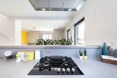 现代亮清洁厨房室内设计图片