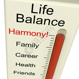 生活平衡和谐计量仪展示了生活方图片