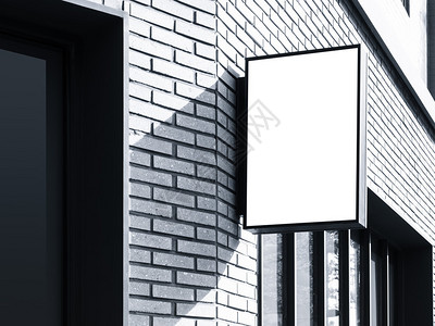 装上黑方标志显示外部建筑墙壁图片