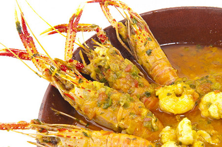 Langouustines炖菜图片