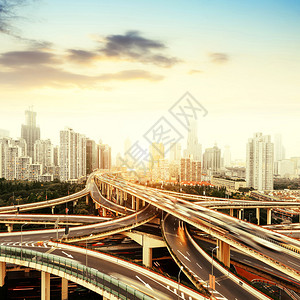 上海高速公路和高架桥图片