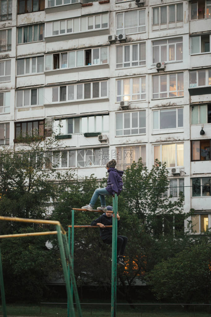 Ghetto建造了苏联解体的建筑图片