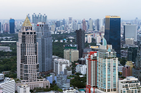 曼谷城市景色商业区图片