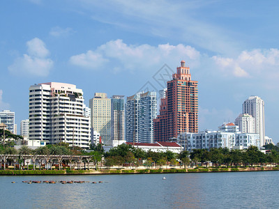 泰国曼谷商业区大楼图片