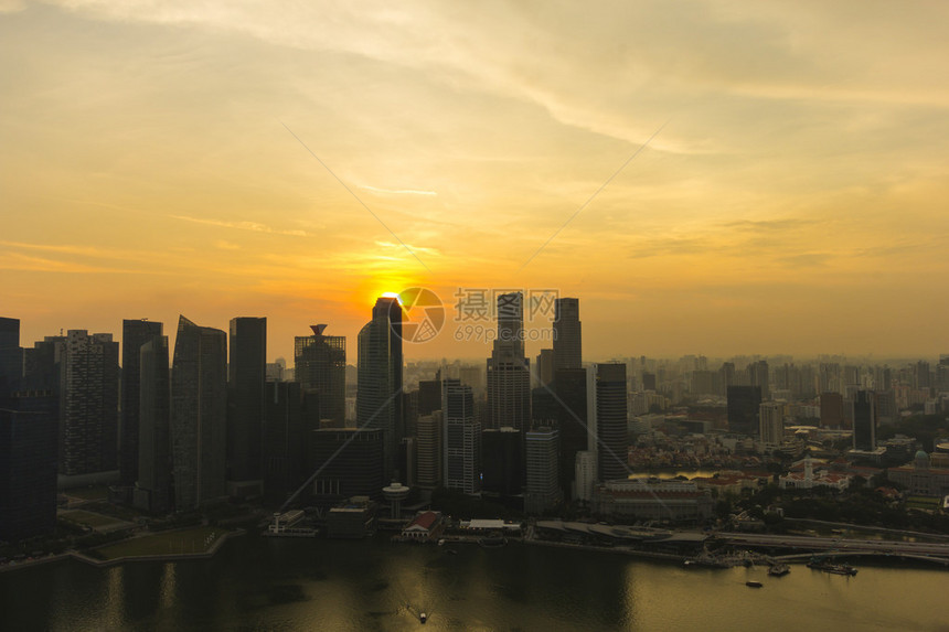 新加坡金融区和公社的图片