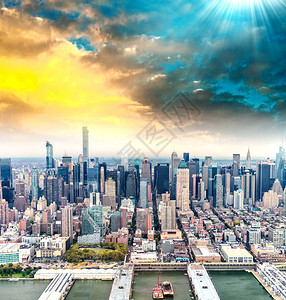 纽约市曼哈顿大厦图片
