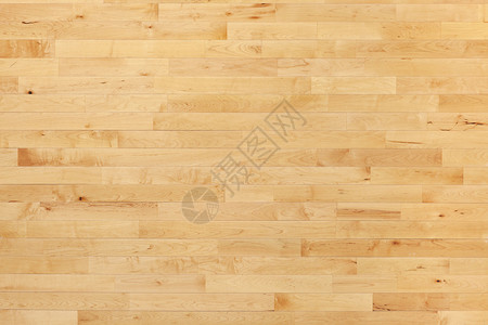 从上面看的硬木枫篮球场地板背景图片