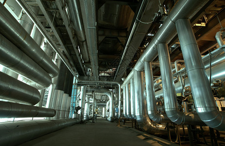 管道发电厂的管子图片