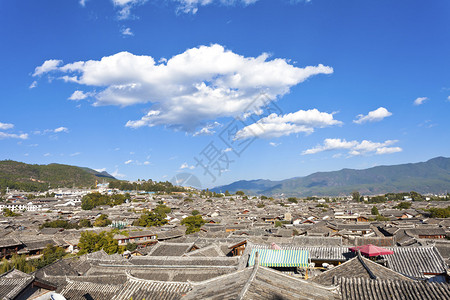 Lijiang老城教科文组织在云南图片