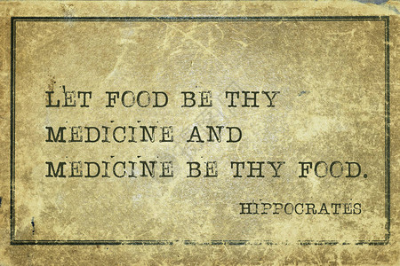 让食物成为你的药物背景图片