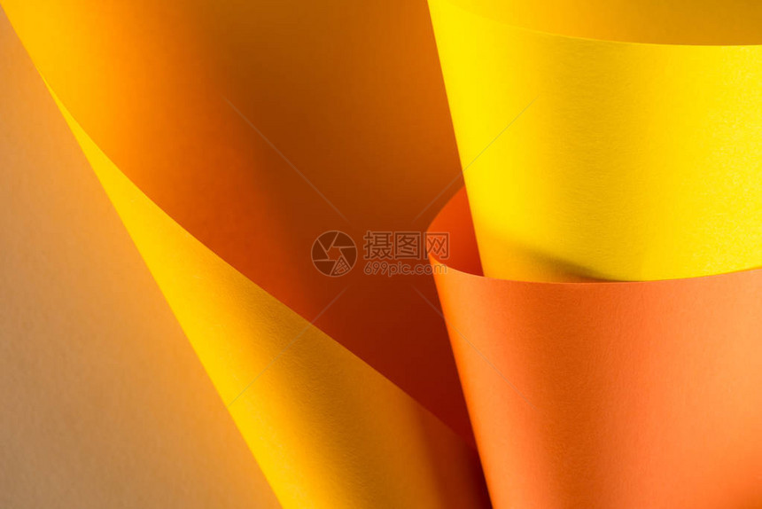 为背景文件而拍摄的橙色和黄图片