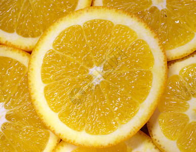 新鲜的果汁橙色橙子柑橘水果简要背景闭合图片