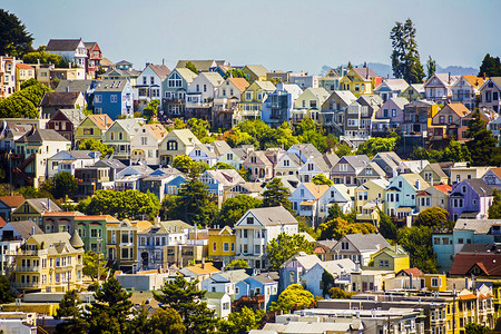 旧金山城市住宅区SanFran图片