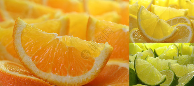 柑橘水果收集橙子柠檬图片