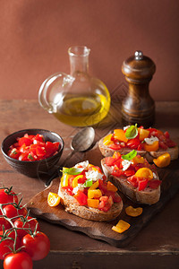 意大利番茄大蒜橄榄油意图片