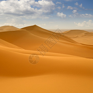 利比亚沙漠高金粉沙丘图片