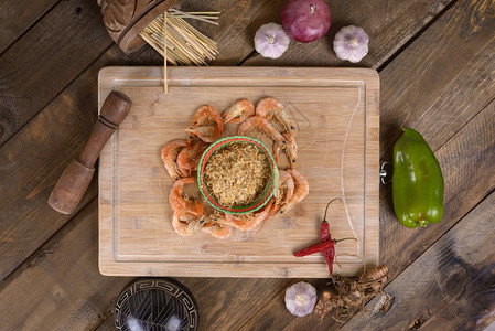 干虾和小虾贝伦杜帕拉高清图片