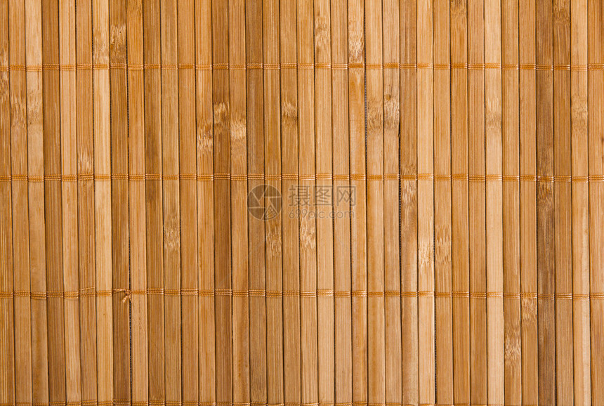 传统黄竹垫质地图片