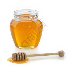 孤立的蜂蜜罐和北斗图片