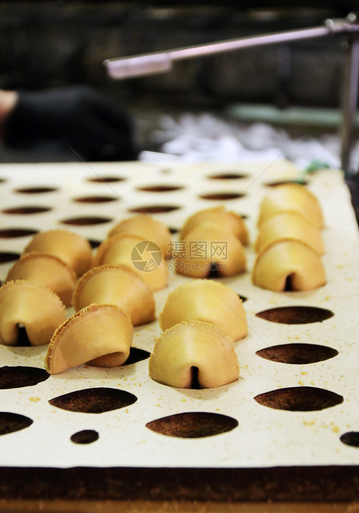 烹饪幸运饼干图片