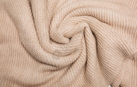 粉色针织围巾的特写照片图片
