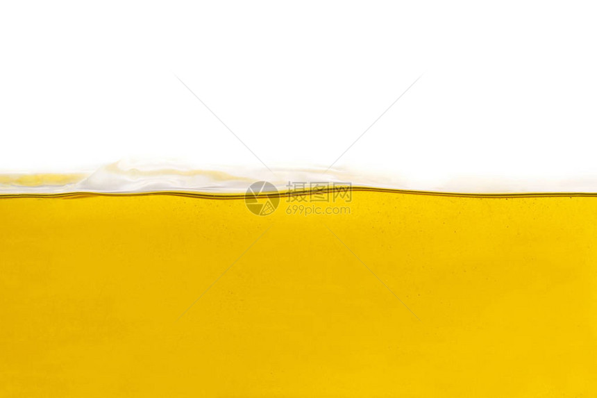 黄色植物油背景图片