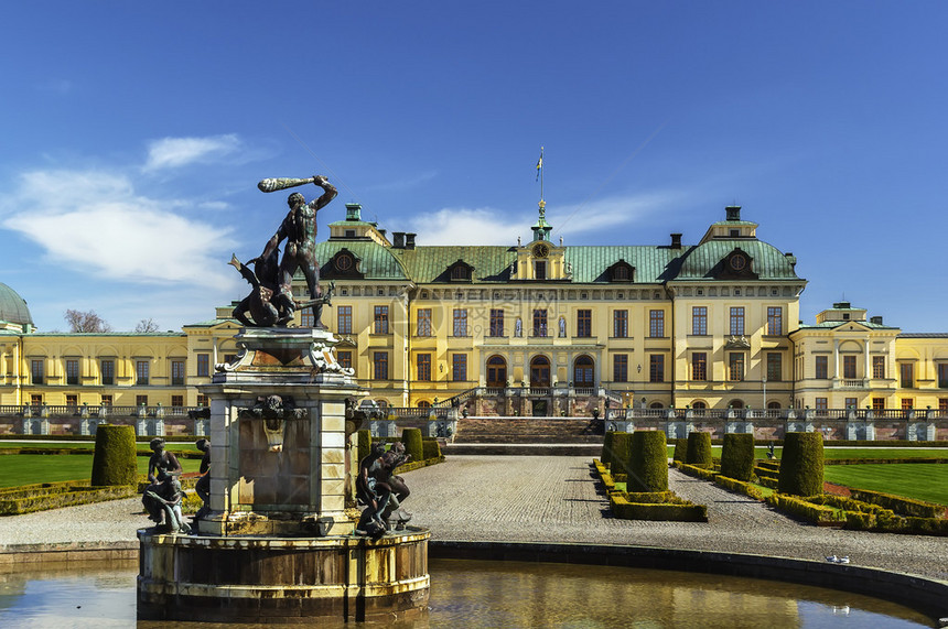 DrottningholmPalace是瑞典王室在瑞典斯德哥尔图片