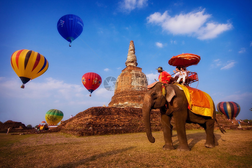 泰国气球节图片