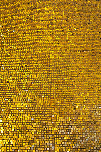金色马赛克墙的背景背景图片
