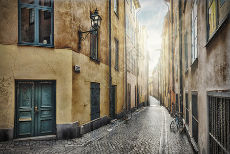 空街斯德哥尔摩老城图片