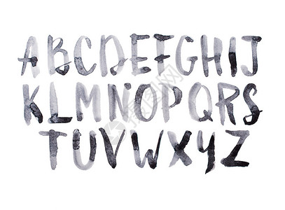 手写的字体型式手工绘制doodleabc字图片