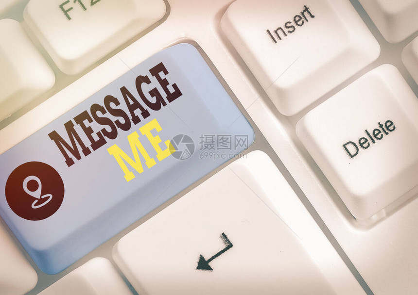 表示MessageMe的概念手写方式概念意思是要求某人从一个移动设备中发图片