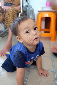 亚洲儿童的面部特征童年的苛刻泰国1图片