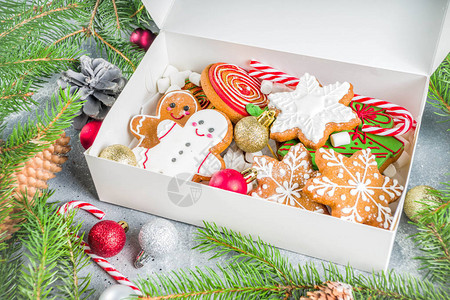 自制圣诞糖和姜饼曲奇图片