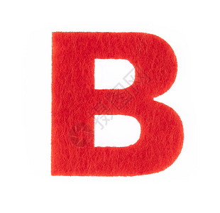 字母B是由白色背景的图片