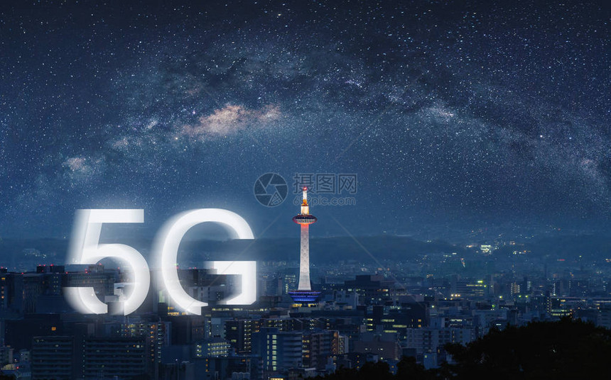 5G无线互联网技术在日本京图片