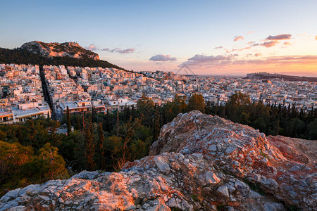 雅典和斯特雷菲山的Ach图片
