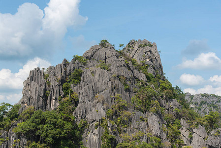 落基山在泰国Loei的SuanHinPha图片