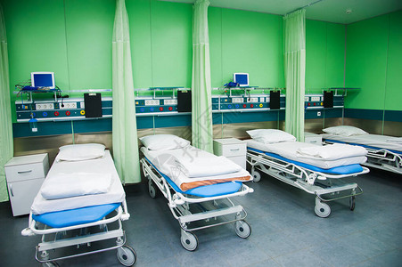 配有设备的康复室市立医院复苏室在市政图片