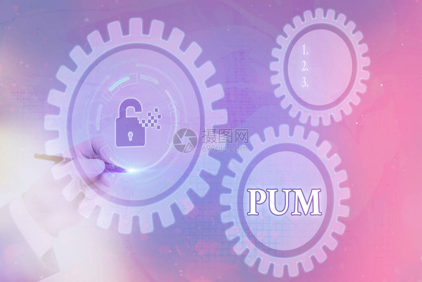 显示Pum的书写笔记合法应用程序可以执行的不需要的更改的业务概念Web数据信息安全应用程序系图片
