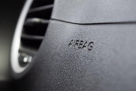 现代汽车中的安全气囊标志图片