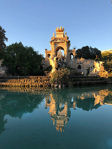 西班牙巴塞罗那Ciutadella公园Casc图片
