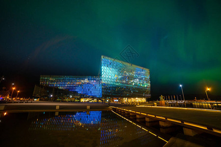 雷克雅未克冰岛音乐厅和中心图片