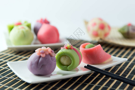 日本传统甜食蛋糕华桥图片
