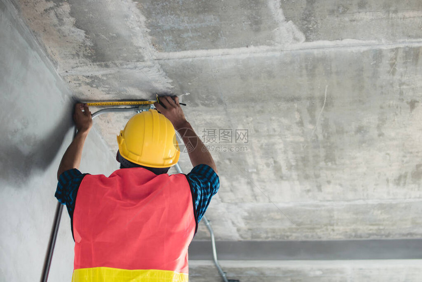 建筑物内检查和测量磁带措施图片