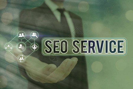 SeoService提高网站可见度的商业图片文本技术和程序SEOSe背景图片