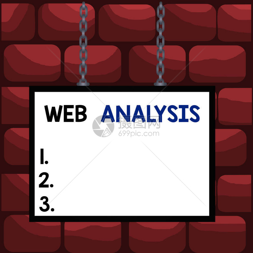 手写文本Web分析分析网站访问者行为的概念照片过程白板矩形框空白附加表图片