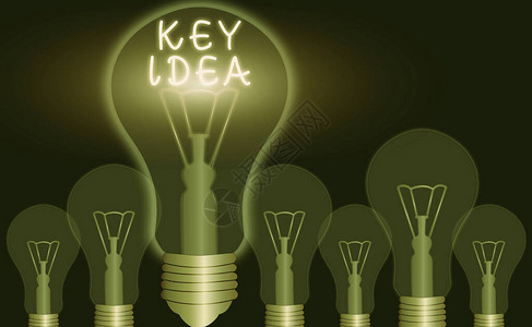 KeyIdea概念意指特殊或重要思想或建议图片